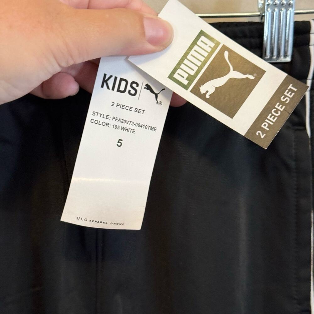 Puma Track Pants Black 5 NWT - Picture 4 of 5